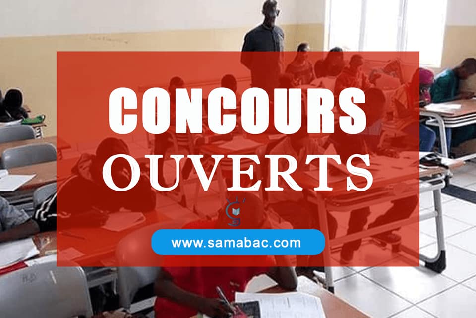 Les concours qui sont actuellement disponibles (voir plus...)