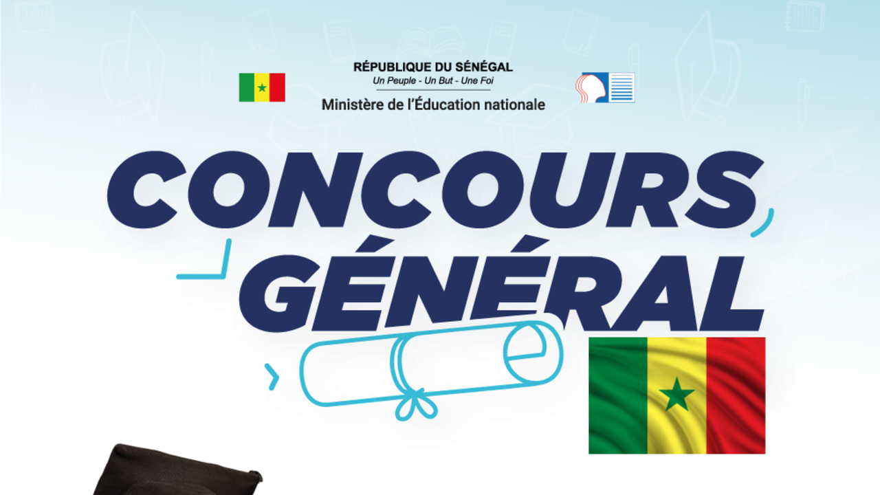Calendrier des 195 Concours de 2025-2026 au Sénégal.