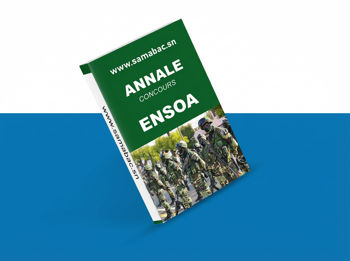 Annale concours ENSOA